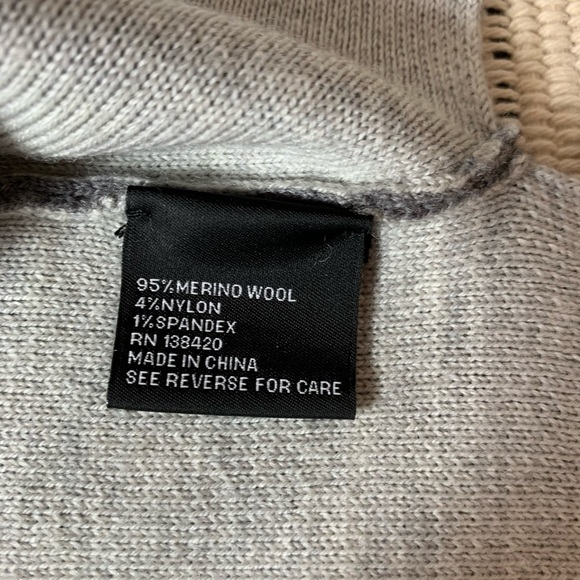 Carlisle Collection Merino Wool Cardigan Sweater - Picture 7 of 8